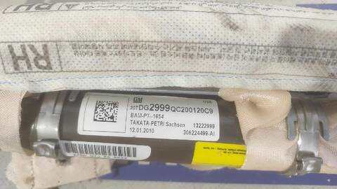Foto 2ª: Airbag Cortina Delantero Derecho Opel Insignia 2.0 16V CDTI 160CV [A20DTH] (2008)