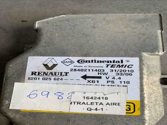 Foto 2ª: Centralita Airbag Renault Kangoo 1.5 DCI 70CV [K9K 800] (2011)