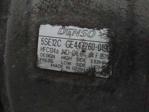 Foto 2ª: Compresor Aire Acondicionado Toyota Corolla 1.8 ZNR11_ ZNR11R) (2004)