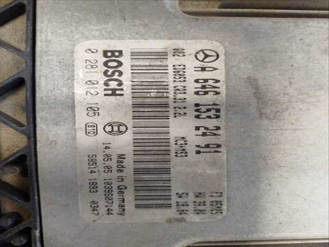 Foto 3ª: Centralita Motor ECU Mercedes Vito VERSION INDEFINIDA
