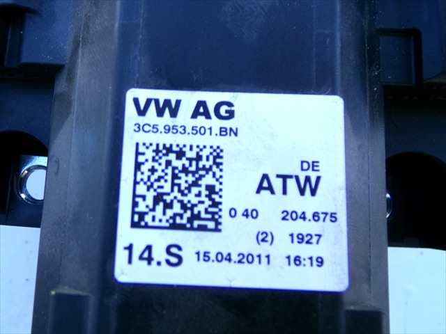 Foto 3ª: Mando Multifuncion Volkswagen Passat 1.6 TDI 2010-2015 [CAY] (2011)