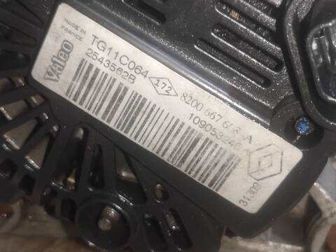 Foto 3ª: Alternador Dacia Sandero K9K796 (2010)