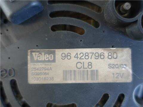 Foto 3ª: Alternador Citroen C3 1.6 16V SENSODRIVE 109CV 80KW [NFU (TU5JP4)] (2003)