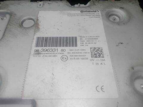 Foto 3ª: Sistema Audio Radio CD Citroen C4 1.5 BLUEHDI 130 BBYHZB) 131CV 96KW [YHZ (DV5RC)] (2021)