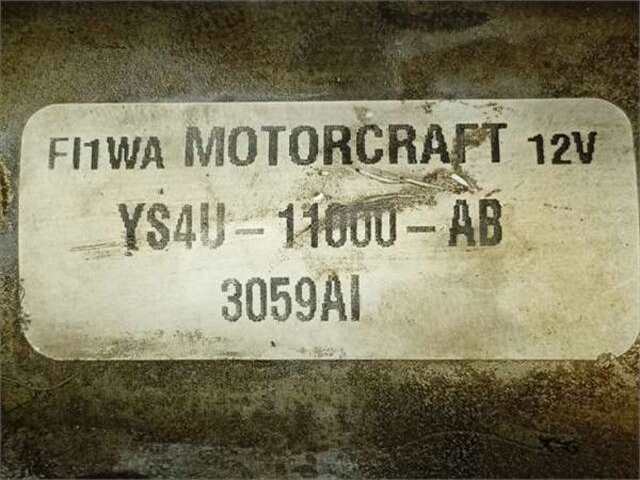 Foto 2ª: Motor de Arranque Ford Focus 1.6 16V [FYDB]