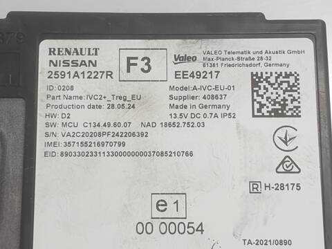 Foto 3ª: Centralita Motor ECU Renault Clio SIN DEFINIR