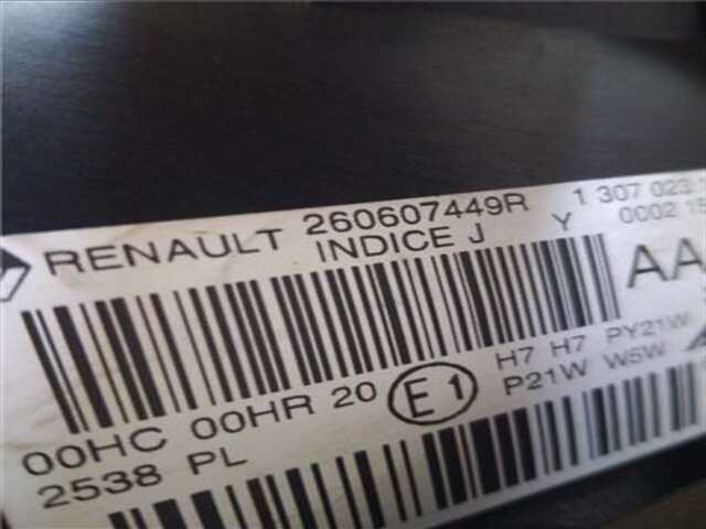 Foto 3ª: Faro Izquierdo Renault Megane III COUPE (2008-_)