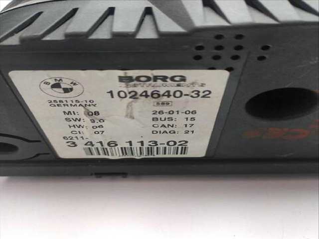 Foto 2ª: Cuadro de Instrumentos Bmw X3 2.0 D 150CV (2003)