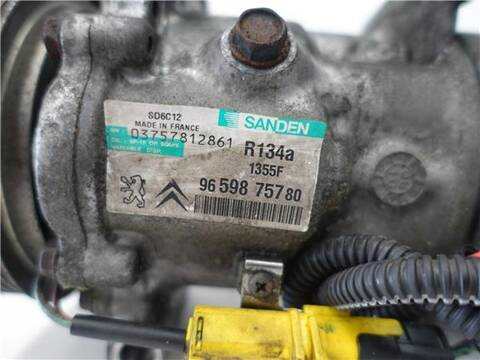 Foto 3ª: Compresor Aire Acondicionado Citroen C4 1.6 HDI BERLINA 109CV 80KW [9HZ-DV6TED4] (2009)