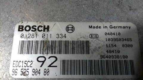 Foto 2ª: Centralita Motor ECU Peugeot 807 2.0 HDI FAP CAT 107CV 79KW [RHTDW10ATED4] (2004)