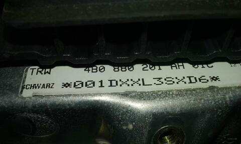 Foto 3ª: Airbag Delantero Izquierdo Audi A4 1.9 TDI BERLINA 116CV 85KW [AJM] (2000)