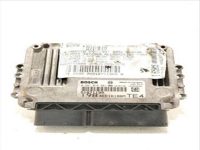 Centralita Motor ECU Fiat Bravo 1.6 JTDM 16V CAT 105CV