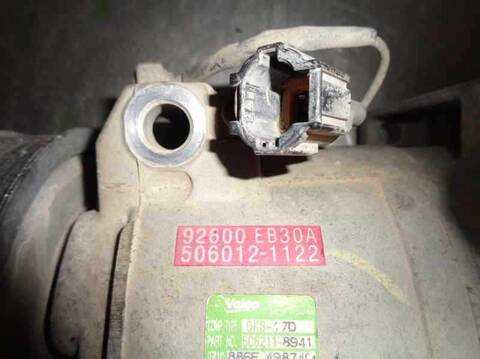Foto 4ª: Compresor Aire Acondicionado Nissan Pathfinder 2.5 DCI XE 171CV 126KW [YD25DDTI] (2008)