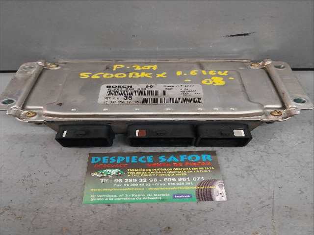 Foto 1ª: Centralita Motor ECU Peugeot 307 1.6 G [G-NFU] (2001)