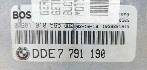 Foto 3ª: Centralita Motor ECU Bmw Serie 3 315 2.0 16V DIESEL CAT 150CV [M47N204D4] (1998)