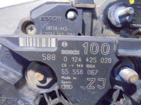 Foto 4ª: Alternador Opel Astra COSMO 105CV 77KW [Z16XEP] (2005)