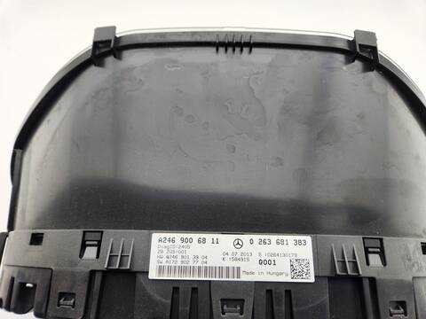 Foto 3ª: Cuadro de Instrumentos Mercedes Clase B 150 B 180 CDI BE 246.200) 109CV 80KW [651901] (2013)
