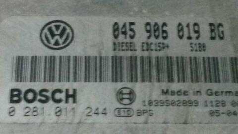 Foto 3ª: Centralita Motor ECU Seat Cordoba 1.4 TDI BERLINA 75CV 55KW [AMF] (2006)