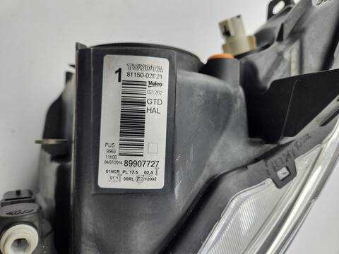 Foto 4ª: Faro Izquierdo Toyota Auris ACTIVE 132CV 97KW [1ZR] (2014)