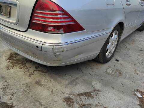 Foto 2ª: Paragolpes Trasero Mercedes Clase S 220 613960 BERLINA (2002)