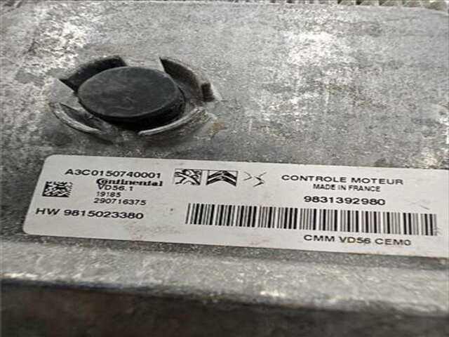 Centralita Motor ECU Opel Crossland 1.2 INNOVATION [1.2 LTR. - 96 KW]
