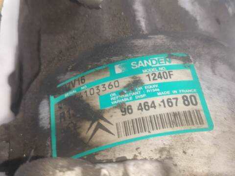 Foto 3ª: Compresor Aire Acondicionado Citroen C5 RHZ BERLINA (2003)