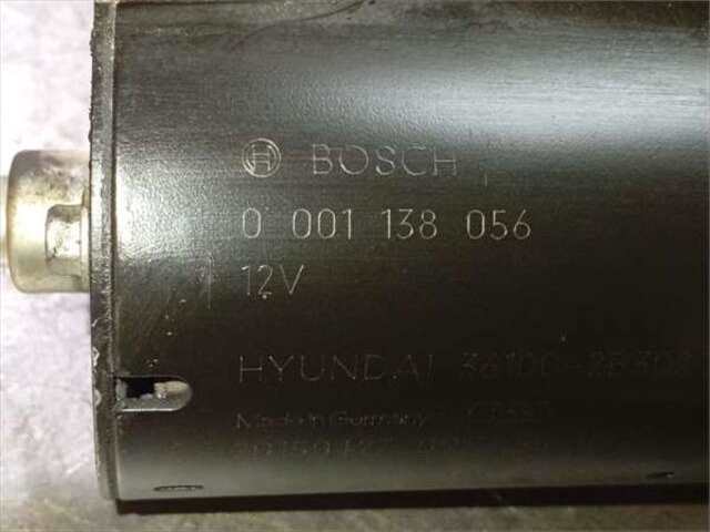 Foto 2ª: Motor de Arranque Hyundai ix35 1.6 CLASSIC 2WD [1.6 LTR. - 99 KW CAT] [G4FD]