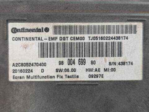 Foto 2ª: Pantalla Multifuncion Citroen C4 SHINE 131CV 96KW (2016)