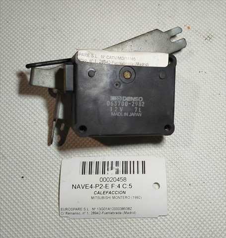 Calefacción Mitsubishi Montero 2.5 TD V40
