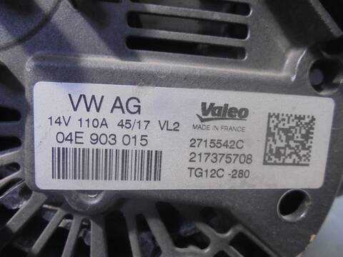 Foto 2ª: Alternador Seat Leon ERENCE 110CV 81KW [CYV] (2018)