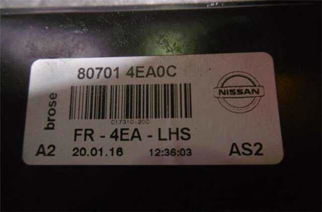 Elevalunas Eléctrico Delantero Izquierdo Nissan Qashqai 1.5DCI