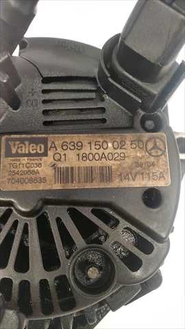 Foto 4ª: Alternador Smart Forfour 1.5 DIESEL [639939] (2004)