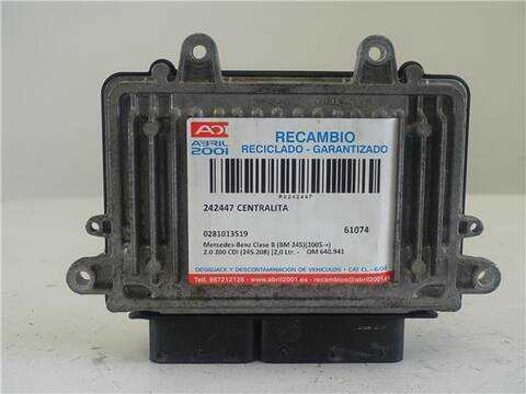 Foto 1ª: Centralita Motor ECU Mercedes Clase B 150 2.0 200 CDI 245.208) 140CV 103KW [OM 640.941] (2007)
