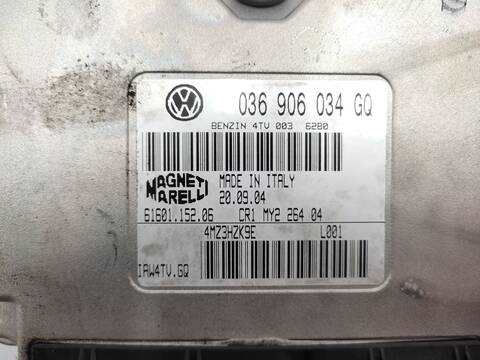 Foto 3ª: Centralita Motor ECU Volkswagen Polo 1.4 16V 75CV 55KW [BKY] (2004)