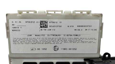 Foto 2ª: Modulo Confort BCM Bmw Serie 4 418 430 D M SPORT 258CV (2014)