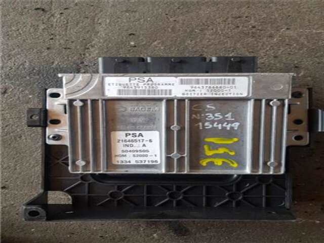 Centralita Motor ECU Citroen C5 1.8 16V (DC6FZB. DC6FZE)