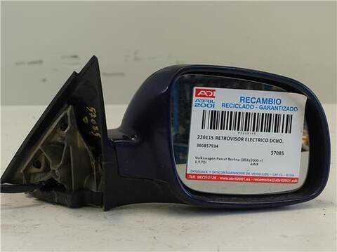 Foto 1ª: Retrovisor Derecho Volkswagen Passat 1.9 TDI BERLINA 130CV 96KW [AWX] (2003)