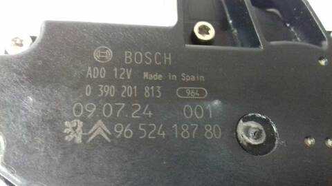 Foto 3ª: Motor Limpia Trasero Peugeot 207 CONFORT 95CV 70KW [8FS] (2009)