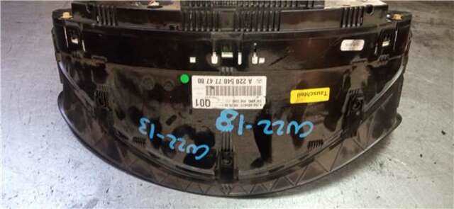 Foto 3ª: Cuadro de Instrumentos Mercedes Clase S 220 4.3 430 (220.070) [4.3 LTR. - 205 KW V8 24V CAT] [M 113.941]