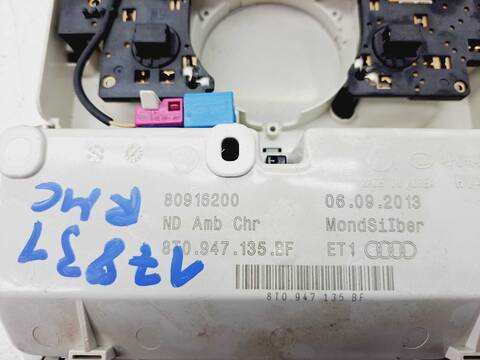 Foto 2ª: Luz Interior Audi A4 2.0 16V TDI CLEAN DIESEL 150CV 110KW [CJCD] (2014)