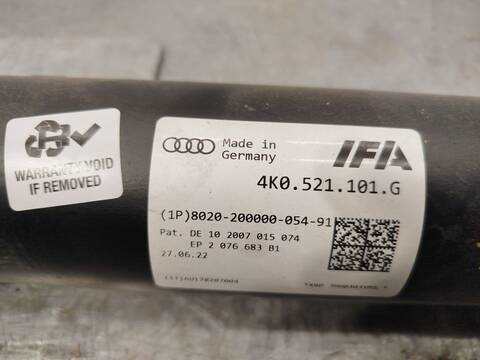 Foto 3ª: Transmision Central Audi A6 45 TDI MILD HYBRID QUATTRO 245CV 180KW [DMGH] (2022)