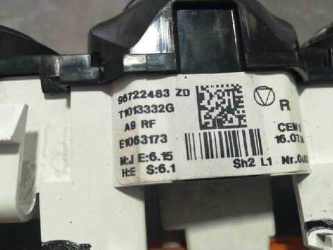 Foto 2ª: Mando Calefacción A. A. Peugeot 208 ACTIVE 92CV 68KW [9H06] (2014)