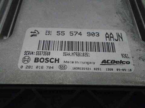 Foto 3ª: Centralita Motor ECU Opel Insignia COSMO BERLINA 131CV 96KW [A20DTH] (2009)