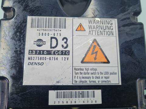 Foto 2ª: Centralita Motor ECU Nissan Navara 2.5 DCI DIESEL CAT 171CV 126KW [YD25] (1950)