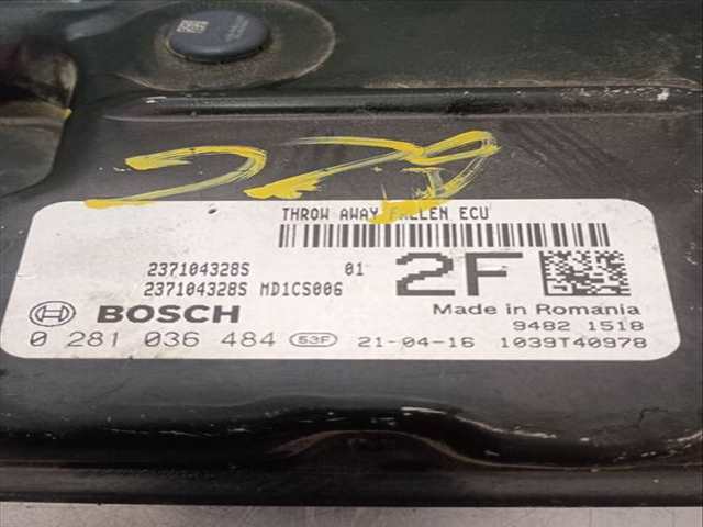 Centralita Motor ECU Dacia Dokker AMBIANCE 90CV 66KW