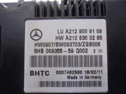 Foto 4ª: Mando Climatizador Mercedes Clase E 180 350 CGI C207 2010 COUPE 292CV 215KW [272.982/4]