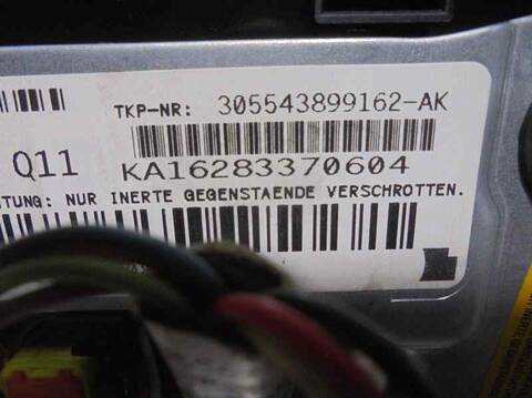 Foto 2ª: Airbag Delantero Izquierdo Mercedes Clase C 160 C 250 CDI BLUEEFFICIENCY 204.003) BERLINA 204CV 150KW [651911] (2009)