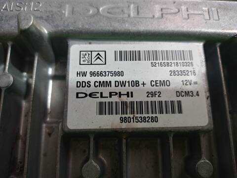 Foto 3ª: Centralita Motor ECU Peugeot 508 ACTIVE 140CV 103KW [8DRHF8] (2012)