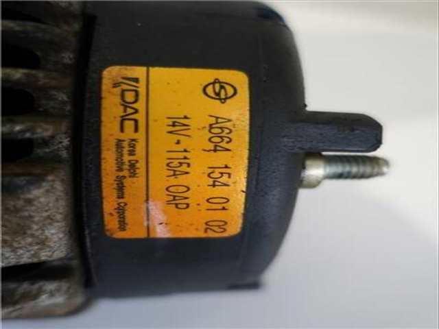 Foto 3ª: Alternador Ssangyong Kyron 2.0 XDI 141CV 104KW [D/ D20DT] (2010)