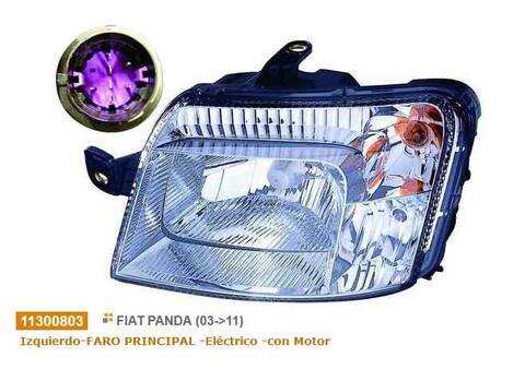 Faro Izquierdo Fiat Panda 54CV 40KW